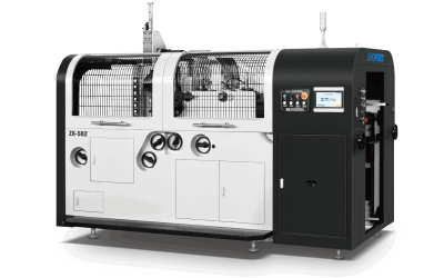 Verpackungsmaschine ZK-582 von Zhongke für Faltschachteln